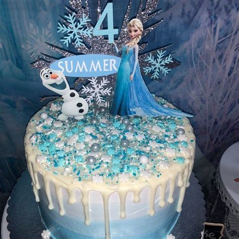 frozen movie cake decorations